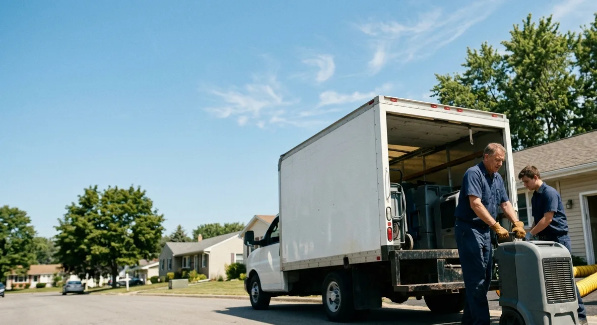 Water Damage Cleanup in Rushville, OH near me